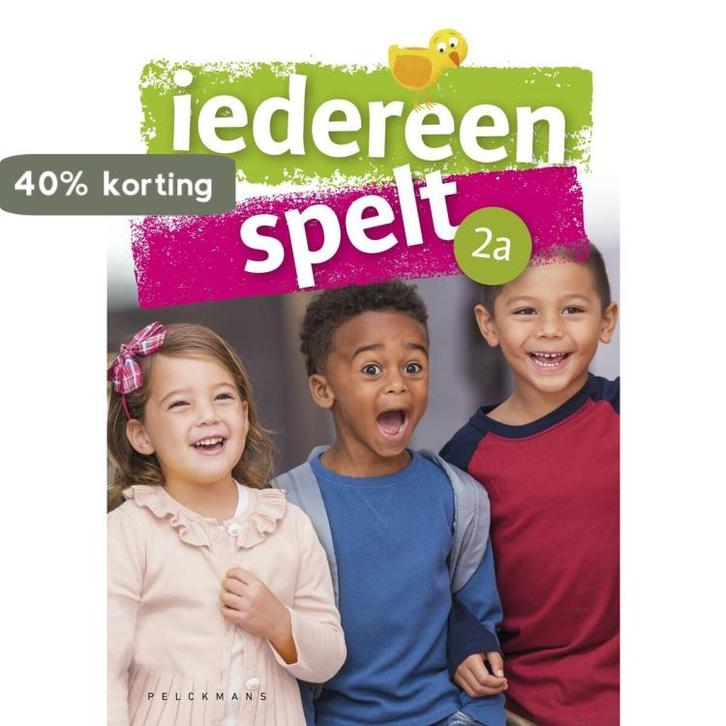 Iedereen spelt 2a Leerwerkboek 9789028976900, Boeken, Schoolboeken, Zo goed als nieuw, Verzenden