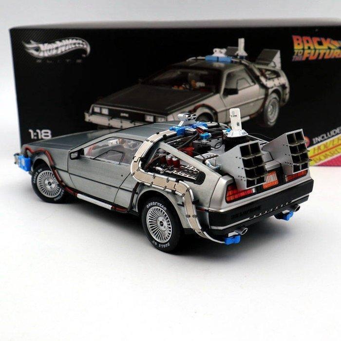 Hot Wheels 1:18 - Modelauto - DeLorean DMC-12 Time Machine, Hobby & Loisirs créatifs, Voitures miniatures | 1:5 à 1:12
