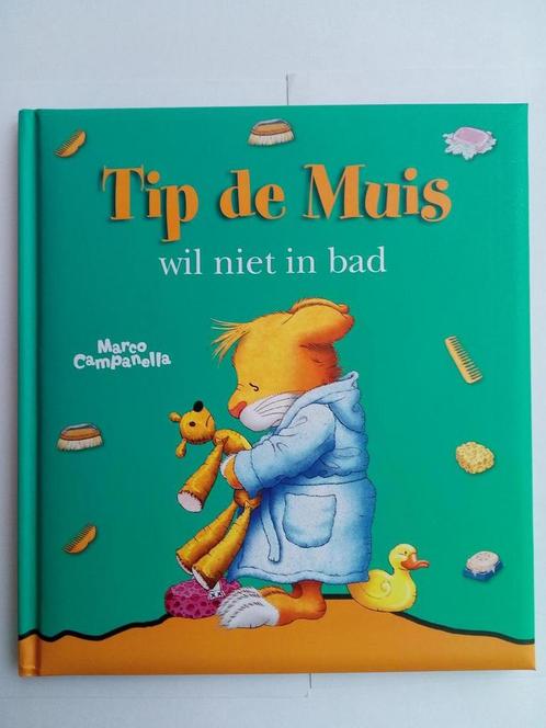 Tip de muis wil niet in bad / Tip de muis / 0 9789086682812, Boeken, Overige Boeken, Zo goed als nieuw, Verzenden