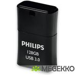 Philips USB 3.0 128GB Pico Black FM12FD90B/00, Verzenden, Nieuw