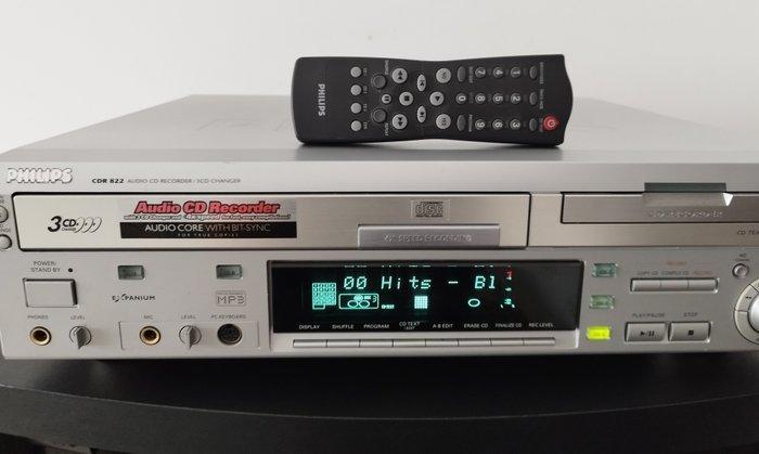 Philips - CDR822 Cd-recorder, Audio, Tv en Foto, Radio's