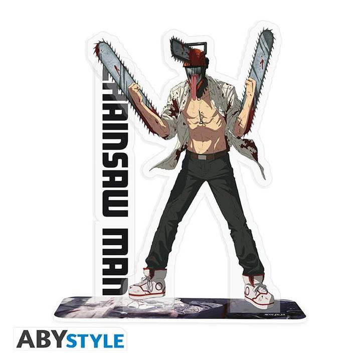 ABYstyle Chainsaw Man Acryl Stand-Chainsaw Man (Diversen), Verzamelen, Poppetjes en Figuurtjes, Ophalen of Verzenden