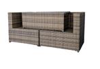 Loungeset 4 persoons wicker, Bank, 4 zitplaatsen, Nieuw, Ophalen of Verzenden