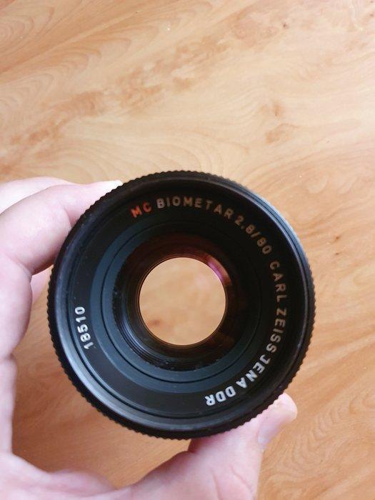 Pentacon Six TL + biometar 80mm/120mm + case, Audio, Tv en Foto, Fotocamera's Analoog