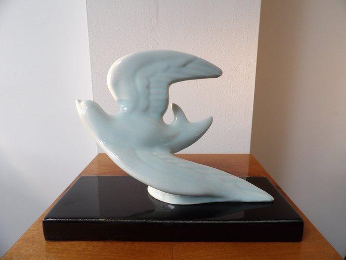 Beeldje - Hirondelle - Aardewerk, Antiek en Kunst, Kunst | Designobjecten