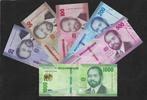 Mozambique. - 20, 50, 100, 200, 500 and 1000 Meticais - 2024, Postzegels en Munten