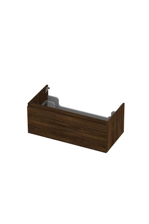 Onderkast INK 1 lade greeploos met houten keerlijst 90 cm x, Doe-het-zelf en Bouw, Sanitair, Bad, Nieuw, Ophalen of Verzenden