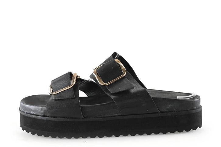 Nelson slippers in maat 41 Zwart | 5% korting, Kleding | Dames, Schoenen, Zwart, Gedragen, Slippers, Verzenden