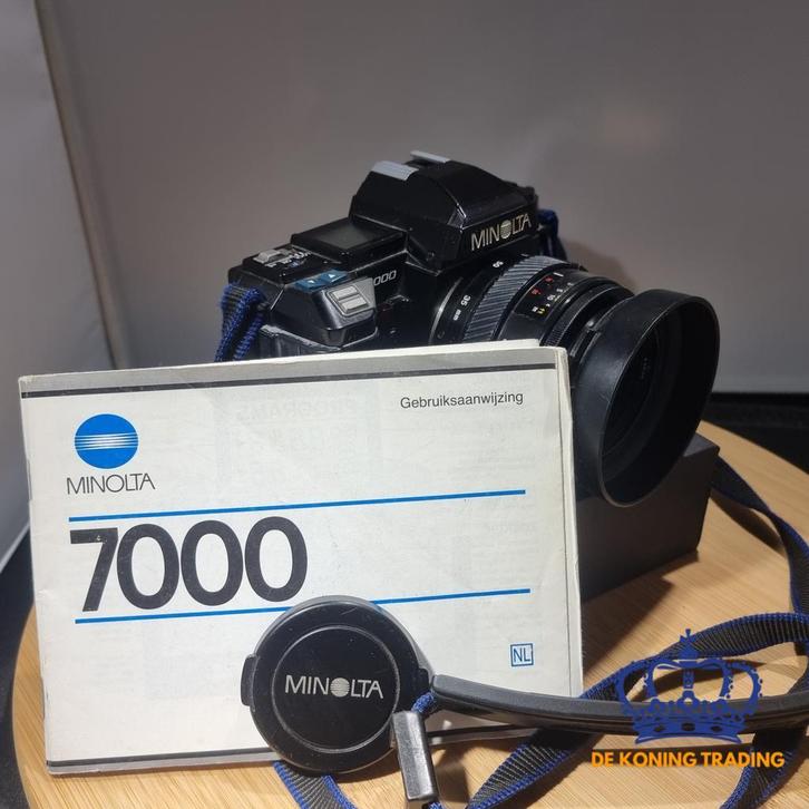 Minolta 7000 | Analoge Camera | Camera | Camera analoog, Audio, Tv en Foto, Fotocamera's Analoog, Gebruikt, Minolta, Spiegelreflex