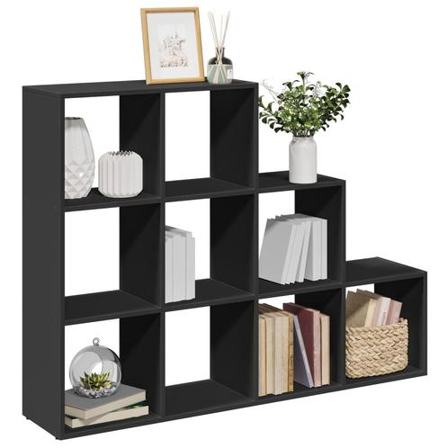 vidaXL Kamerscherm / boekenkast 3-laags 137,5x29x103,5 cm, Huis en Inrichting, Kasten | Boekenkasten, Nieuw, Verzenden
