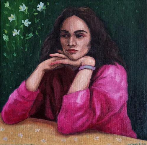 Luciana Luna (1987) - La Espera, Antiek en Kunst, Kunst | Schilderijen | Modern