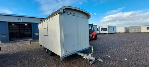 Schaftwagen keetwagen 4m snelverkeer (tandem)HS-1457, Zakelijke goederen, Machines en Bouw | Keten en Containers, Ophalen of Verzenden