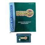Golden Sun - EUR (Losse Cassette + Boekje) (GBA), Games en Spelcomputers, Games | Nintendo Game Boy, Verzenden, Nieuw