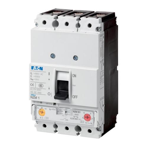 Eaton 3P 100A Circuit Breaker NZMH1-M100 Motor Protection -, Bricolage & Construction, Électricité & Câbles, Envoi