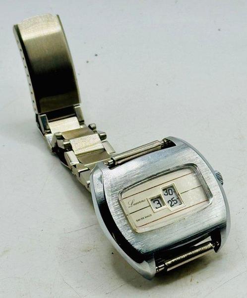 Lucerne Salterello - Jump Hour - Sans Prix de Réserve -, Handtassen en Accessoires, Horloges | Heren