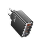 DrPhone HALOXVII 67W GaN Oplader – 3-Poorts USB-C + USB-A, Télécoms, Verzenden