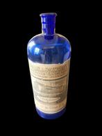 Bouteille (2) - Verre - Ancienne bouteille dapothicaire