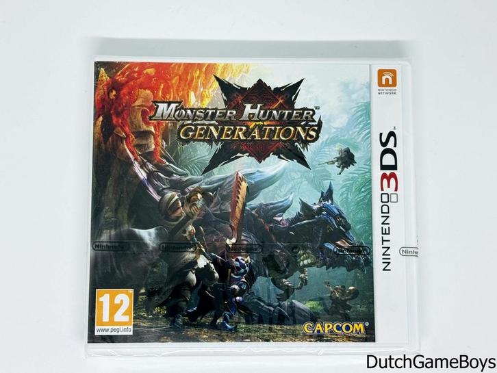 Nintendo 3DS - Monster Hunter - Generations - HOL - New & Se, Games en Spelcomputers, Games | Nintendo 2DS en 3DS, Gebruikt, Verzenden