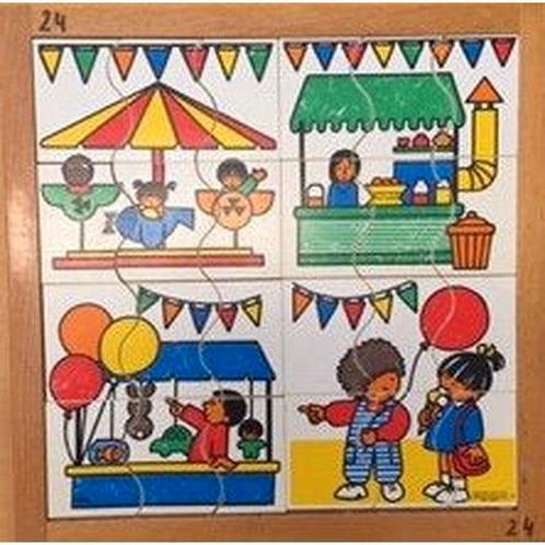 Educo Puzzel kermis (4 puzzeltjes), Boeken, Schoolboeken, Verzenden