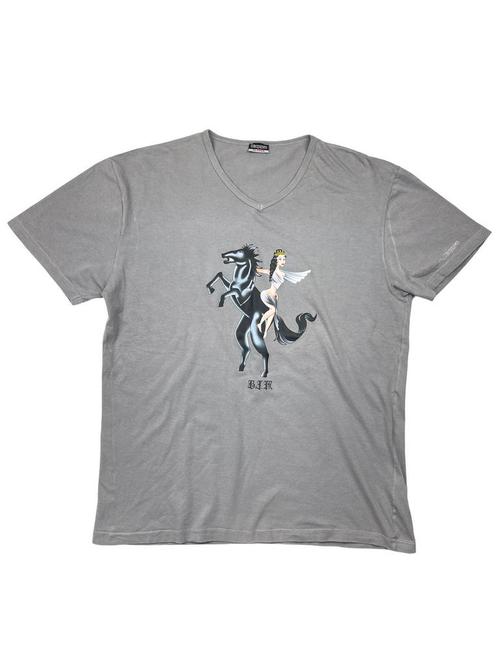 Kappa T-Shirt (Horse design, reworked) Maat XL, Bijoux, Sacs & Beauté, Accessoires Autre, Enlèvement ou Envoi