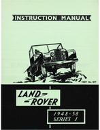 1958 LAND ROVER 80 | 86 | 88 | 107 | 109 INSTRUCTIEBOEKJE