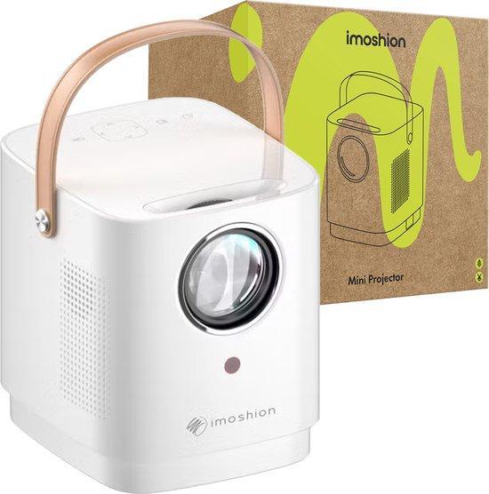 2dekans | iMoshion Draagbare Beamer - Full HD Mini Beamer /, Audio, Tv en Foto, Home Cinema-sets, Ophalen of Verzenden