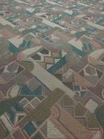 Prachtige optische geometrische stof - Textiel - 500 cm -, Antiquités & Art, Tapis & Textile