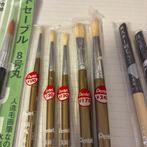 Pentel - Paintbrush Set — Assorted Japanese Art Brushes (10