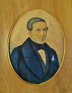 Onbekende kunstenaar - Wortelnotenhout lijst met