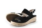 Dolcis Sandalen in maat 38 Zwart, Dolcis, Verzenden, Zwart, Sandalen of Muiltjes