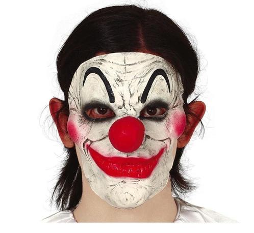 Halloween Half Masker Clown, Hobby & Loisirs créatifs, Articles de fête, Envoi