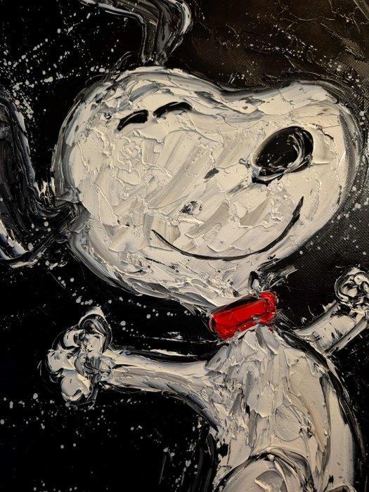 Laurent Pate - Snoopy est amoureux, Antiek en Kunst, Kunst | Schilderijen | Modern