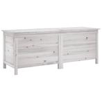 Tuinkist 150x50cm Wit | OP = OP | Ideaal voor terras!, Verzenden, Nieuw, Hout
