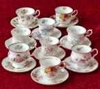 Voor 9 personen - Koffie- en theeservies (18) - Porselein -