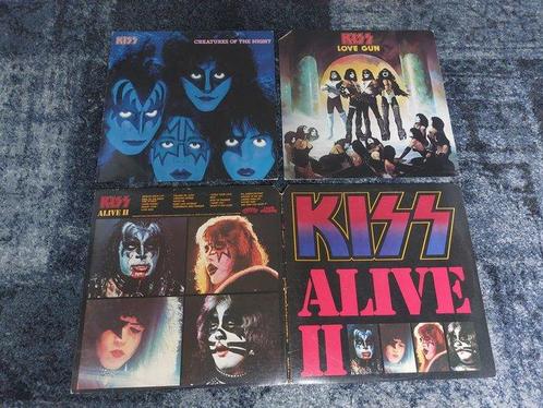 KISS - Creatures of the Night, Love Gun, KISS Alive II - 3, Cd's en Dvd's, Vinyl Singles