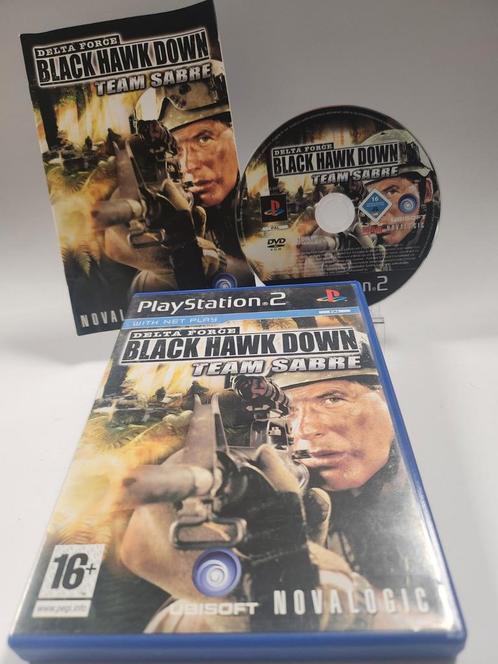 Delta Force Black Hawk Down Team Sabre Playstation 2, Consoles de jeu & Jeux vidéo, Jeux | Sony PlayStation 2, Enlèvement ou Envoi
