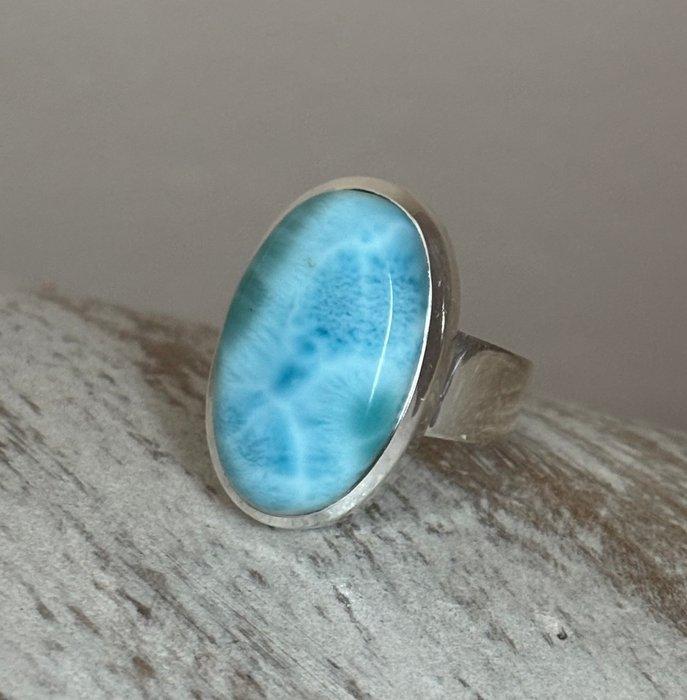 Ring - Bali - Indonesië Larimar (Zonder Minimumprijs), Antiek en Kunst, Kunst | Niet-Westerse kunst