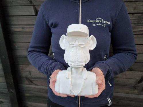 Sculpture, Bored Ape in 3D - NFT Hype! - 22 cm - Résine -, Antiek en Kunst, Curiosa en Brocante