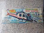 TPS  - Blikken speelgoed Super Flying Police Helicopter -, Antiquités & Art