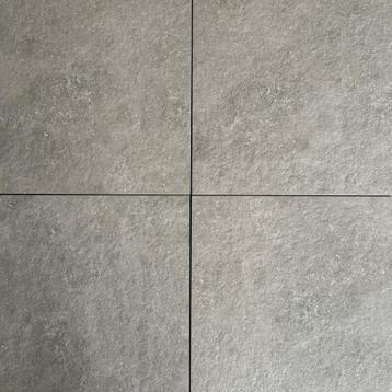 Keramieken tegels Benelux Grey - 60x60x2 cm, Tuin en Terras, Ophalen, Keramiek, Nieuw, 10 m² of meer