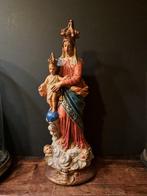 Hoogte 46 Cm Antiek Notre Dame des Victoires Circa 1880,S