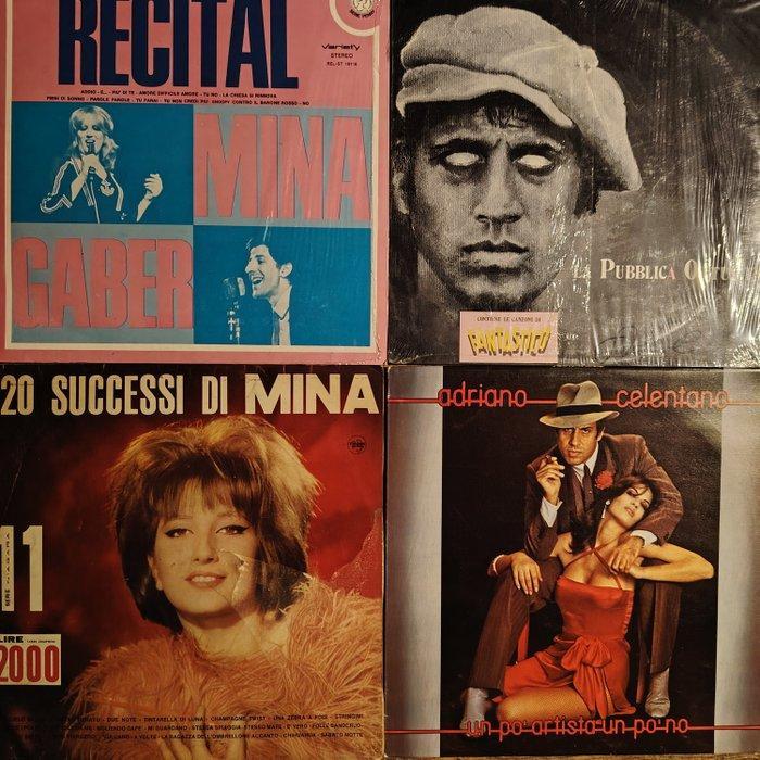 Mina, Celentano, Baglioni - 6 Lp Album - 1st Italian, Cd's en Dvd's, Vinyl Singles