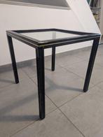 pierre vandel - Bijzettafel - Glas, Metaal, Messing - Bout, Antiek en Kunst