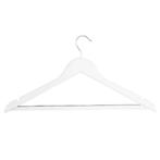 Kledinghangers | Hout | Wit | 10 Stuks | 231mm Bolero, Verzenden