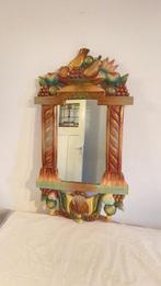 Spiegel - Hout - Handgesneden