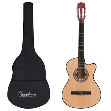 vidaXL 12-delige Gitaarset cutaway met 6 snaren western, Verzenden