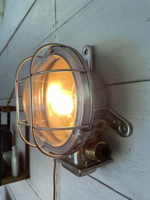 Lamp - Set (4) stuks / Scheepslampen / Wandlampen, Antiek en Kunst, Antiek | Verlichting