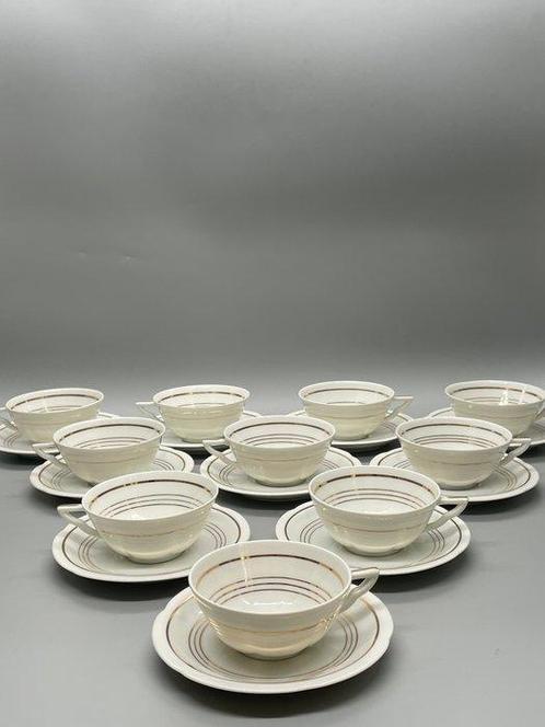 Manufacture Charles Ahrenfeldt (1850 - 1940) - Service à, Antiek en Kunst, Curiosa en Brocante