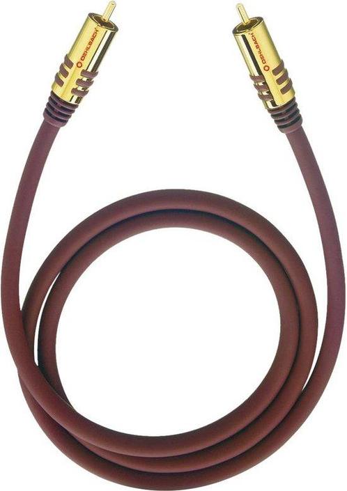 Oehlbach NF - Subwoofer kabel - 8 meter (DJ Gear & kabels), Computers en Software, Pc- en Netwerkkabels, Nieuw, Verzenden