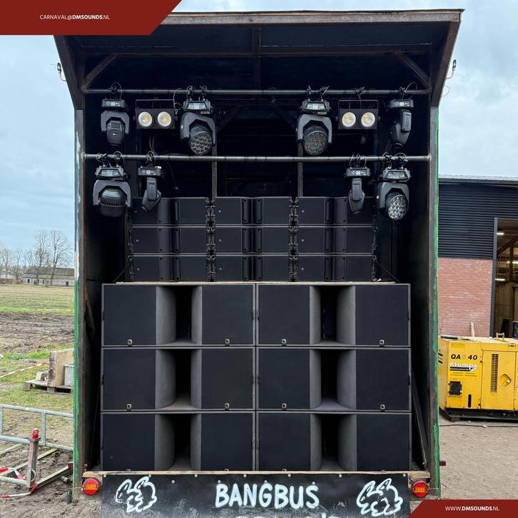 GELUID HUREN CARNAVAL STOET 2026 LIMBURG, Audio, Tv en Foto, Luidsprekerboxen, Nieuw